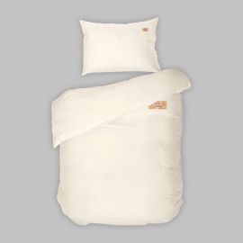 Dilios Памучно спално бельо без долен чаршаф НАТУРАЛ, 100% суров памук, 2 части