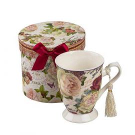 Чаша за чай + кутия Рози 952802