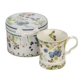 Порцеланова чашa за чай + кутия - Боровинка 957971