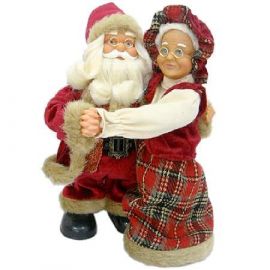 Дядо Коледа с баба 30 см. CK0109
