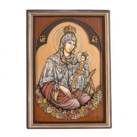 Икона Св.Богородица Неувяхващ цвят F1-156C