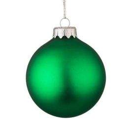Стъклена топка зелен мат G8-0033