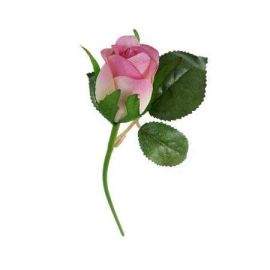 Роза розова 23см. JU03