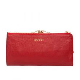 Дамско портмоне цвят Наситено червено - ROSSI RSC1231