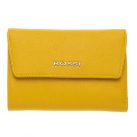 Дамско портмоне цвят жълт - ROSSI RSC3537
