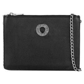 Дамска малка чанта в черен цвят - ROSSI RSL56154