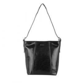 Дамска чанта цвят Черен - ROSSI RSL75166