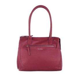 Дамска чанта цвят Винено червено - ROSSI RSL76126