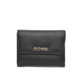 Дамски портфейл в черно - ROSSI RST09203