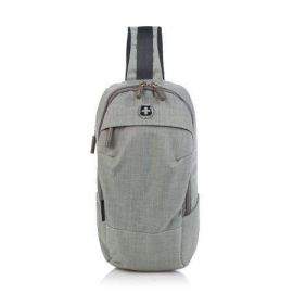 Малка чанта през рамо светло сива - SWISSDIGITAL SD728-G