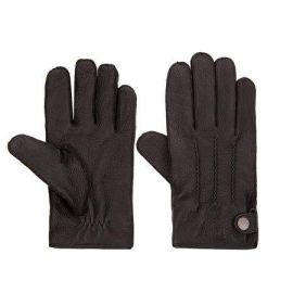 Мъжки черни ръкавици Silver Flame SFG01BL1