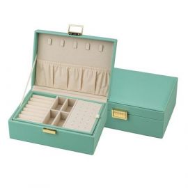Кутия за бижута цвят мента - ROSSI WA02006