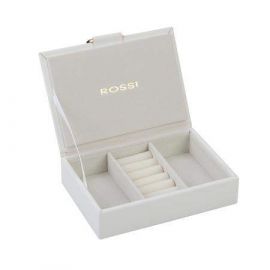 Кутия за бижута цвят бяло - ROSSI WA10401