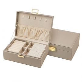 Кутия за бижута цвят сив - ROSSI WA13906