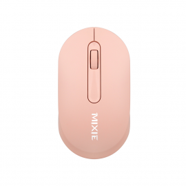 Мишка Mixie R518, Безжична, USB, 3D, Розов - 758