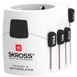 Адаптер SKROSS Pro World 1103180, Бял