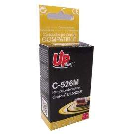 Мастилница UPRINT CLI526 CANON, С чип, Magenta