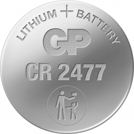 Бутонна батерия литиева  GP BATTERIES CR-2477, 3V