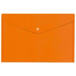OfficeZone Папка с копче А4 12бр. плътна оранж 11559/12