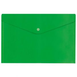 OfficeZone Папка с копче А4 12бр. плътна зелена 11565/12