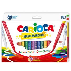 Carioca Маркери Вълшебни 18+2 цвята 41369