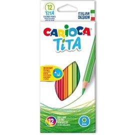 Carioca Цветни моливи 12 цв. – Tita 42793
