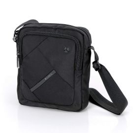 GABOL Мъжка чанта Twist Eco черна - 24 см 54381201
