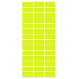 FISC Етикети ценови 50/25 цветни – жълти 7903