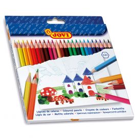 JOVI Цветни моливи – 24 цвята J730/24