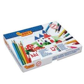 JOVI Цветни моливи – 144 бр. – 12 цвята J739