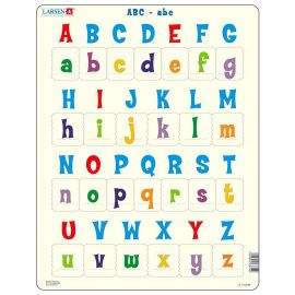 Larsen Пъзел: Образователен – "Английската азбука" – 26 части, голям LS14