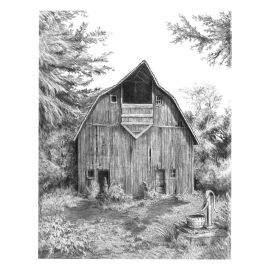 Royal&Langnickel Рисуване графика 23х30 - Стара къща SKBN1