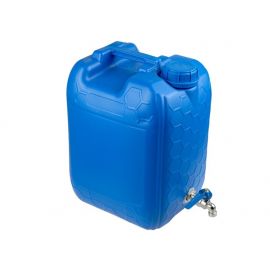 Туба за вода с метален кран 10л синя Carmotion  CMPL0051