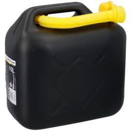 Пластмасова туба за гориво черна 10 л с удължителна тръба  DNP0031