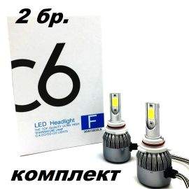 Комплект от 2броя LED ЛЕД диодни крушки за фар халоген HB4 ХБ4 12V 36W  KRU020