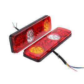 Комплект LED стопове мигач задна светлина 12V за камион, бус, ТИР, ремарке  ST0151