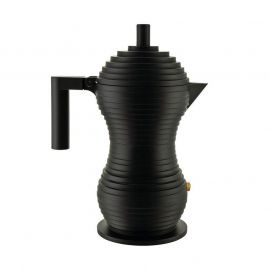 Alessi кафеварка Pulcina 3 чаши черно MDL02/3BB