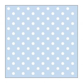 Ambiente салфетка Dots blue 20бр 13305666