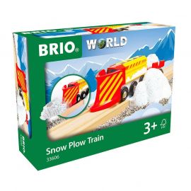 Brio комплект локомотив с вагон снегоразбивач 33606