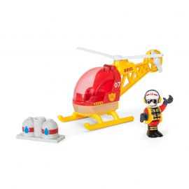 Brio играчка дърво хеликоптер 33797