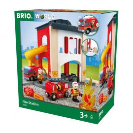 Brio играчка Brio пожарна станция 33833