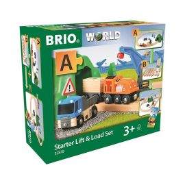 Brio комплект влакче с релси Starter Lift and Load Set 33878
