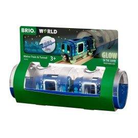Brio комплект метро влакче и тунел 33970