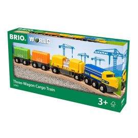 Brio товарен влак с три вагона 33982