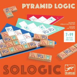 Djeco логическа игра piramid logic DJ08532
