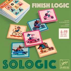 Djeco логическа игра finish logic DJ08540