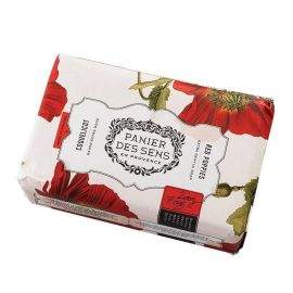 Panier des sens сапун с масло от карите 200гр. червен мак KAR14030