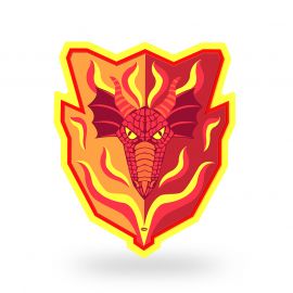 Papo щитът на Огнения Дракон 20018