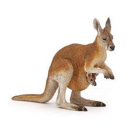Papo фигурка кенгуру с малко 50188