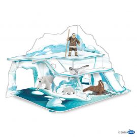 Papo 3D ледник от картон 60114